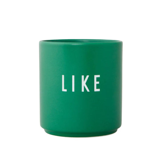 Porzellanbecher 'Like' grün