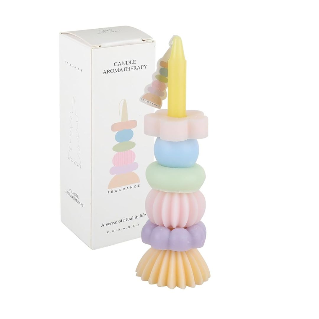 Moderne Kunstkerze 'DIY PASTELL'