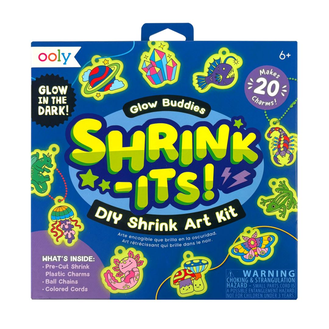 DIY Schrumpfkunst-Set 'Glow Buddies' 28 teilig