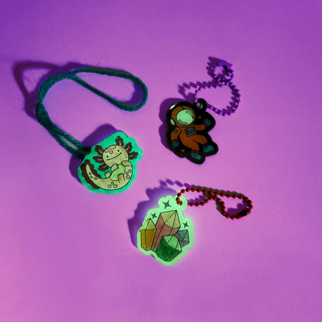 DIY Schrumpfkunst-Set 'Glow Buddies' 28 teilig