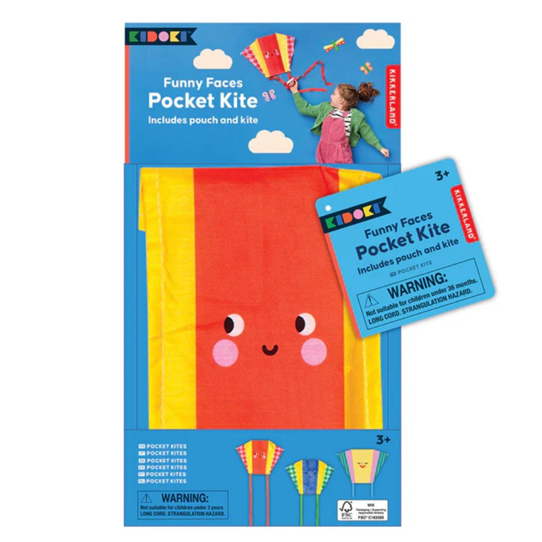 Drachen 'Funny Faces Pocket'