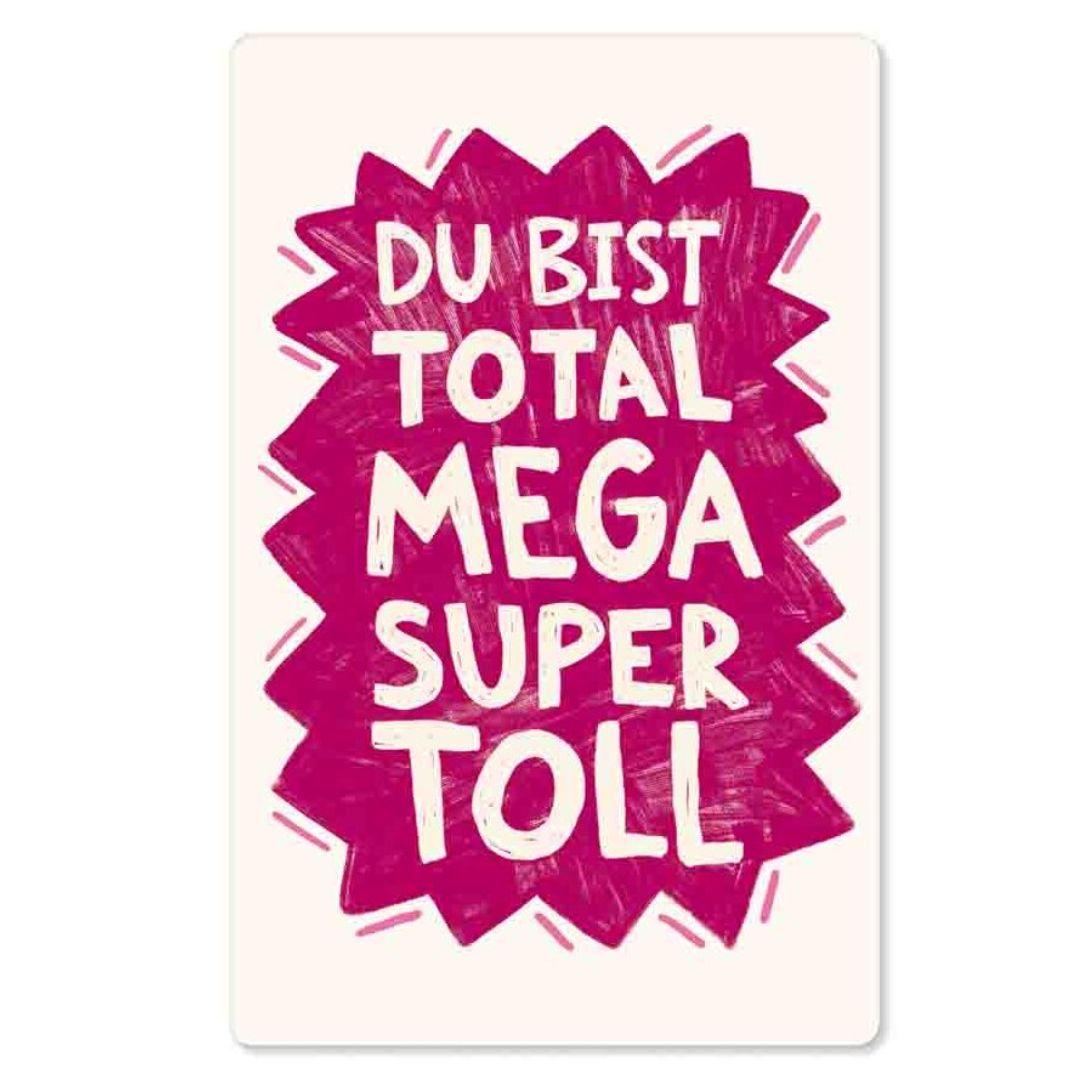 KIND MIND Karte | du bist total megasuper toll