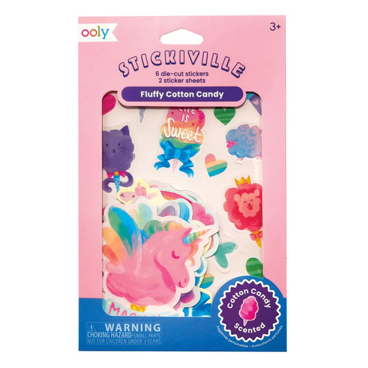 Duftaufkleber 'Fluffy Cotton Candy'