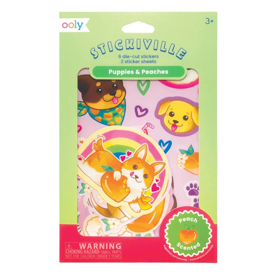 Duftaufkleber 'Puppies and Peaches'