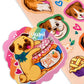 Duftaufkleber 'Puppies and Peaches'