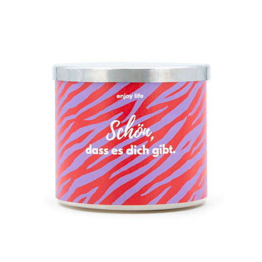 Enjoy Life Candle ‚Schön, dass es dich gibt'