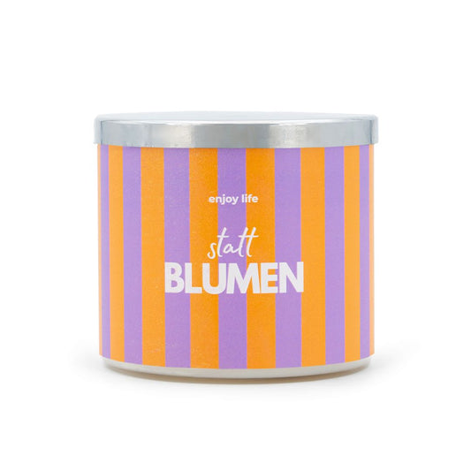 Enjoy Life Candle ‚Statt Blumen'