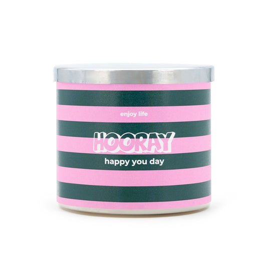 Enjoy Life Candle ‚HOORAY'