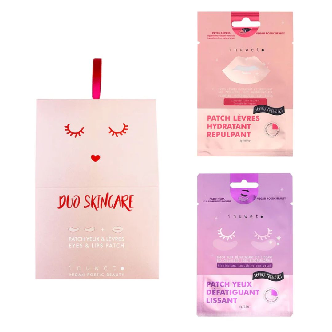 Duo-Hautpflegeset 'Augen- und Lippenmaske'