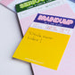 Grün-pinker, lustiger Notizblock „Seriously long funking To-Do-Liste“