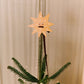 Sternförmige Christbaumspitze