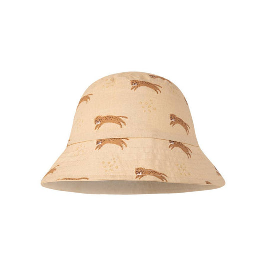 UV Wende-Sonnenhut  Beige Leopard
