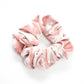 Schimmernder Samt-Haargummi Pirouette Ballerinas rosa
