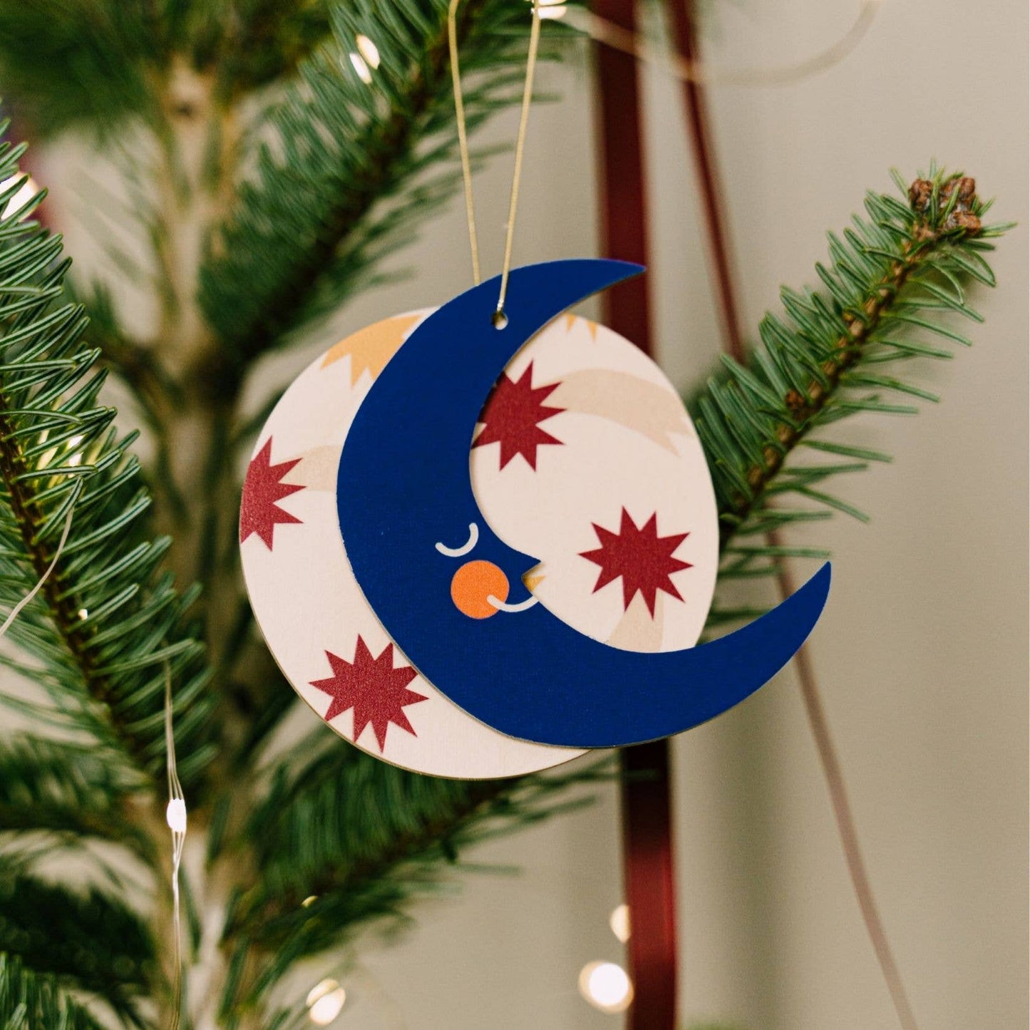 3D-Weihnachtsschmuck 'La Lune'