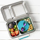 LEKKABOX Mini Edelstahl 'Rainbow Göffel'