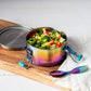 LEKKABOX Mini Edelstahl 'Rainbow Göffel'