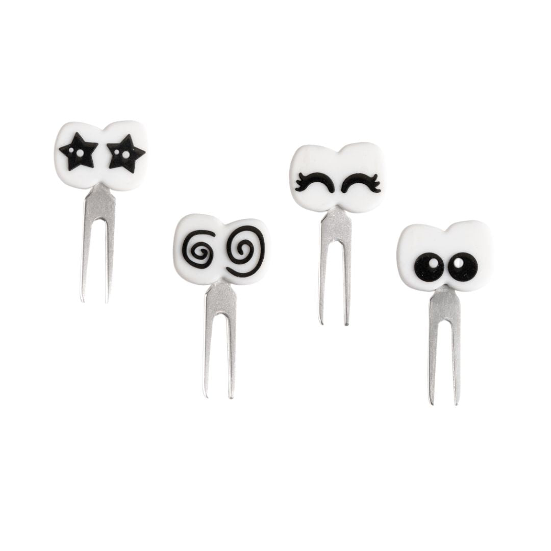 LEKKABOX Augen Edelstahl Piekser 4er Set