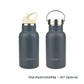 Edelstahl Trinkflasche 350 ml blau personalisierbar mit Gravur