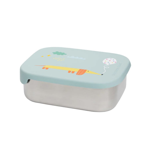 Edelstahl Lunchbox 'Fliegender Hund'