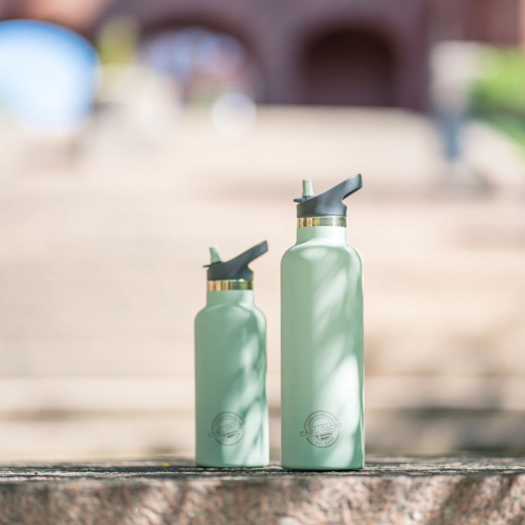 Edelstahlflasche TempFlask 0,5 L mintgrün