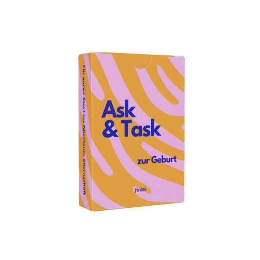 Ask & Task: Kartenset zur Geburt