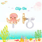 Cutie Ohrclips 'Oktopus' Clip On