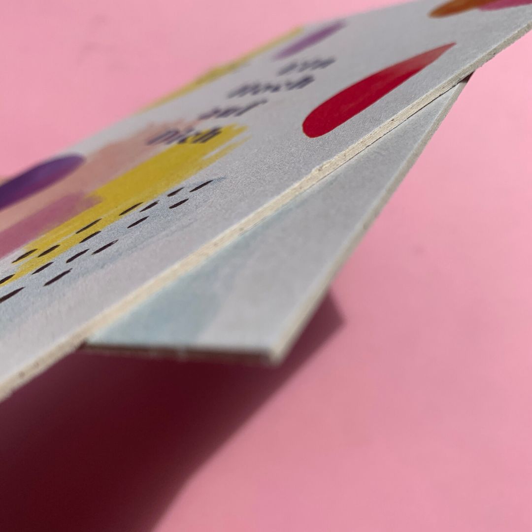 Postkarte 'EIN HOCH AUF DICH'