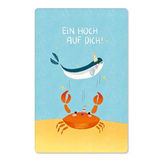 KIND MIND Karte | ein hoch auf dich fisch