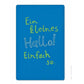 KIND MIND Karte | ein kleines hallo einfach so