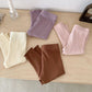 Elastische Leggings unifarben camel