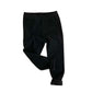 Elastische Leggings für Kinder Winterfleece schwarz