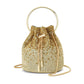 Elegante Party Handtasche 'Glitter' gold