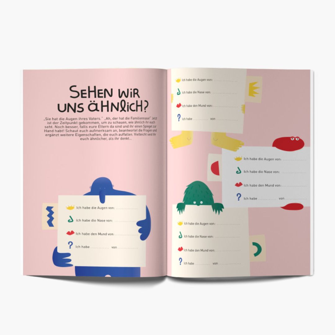 Ausfüllbuch: Unter Geschwistern Erinnerungsbuch