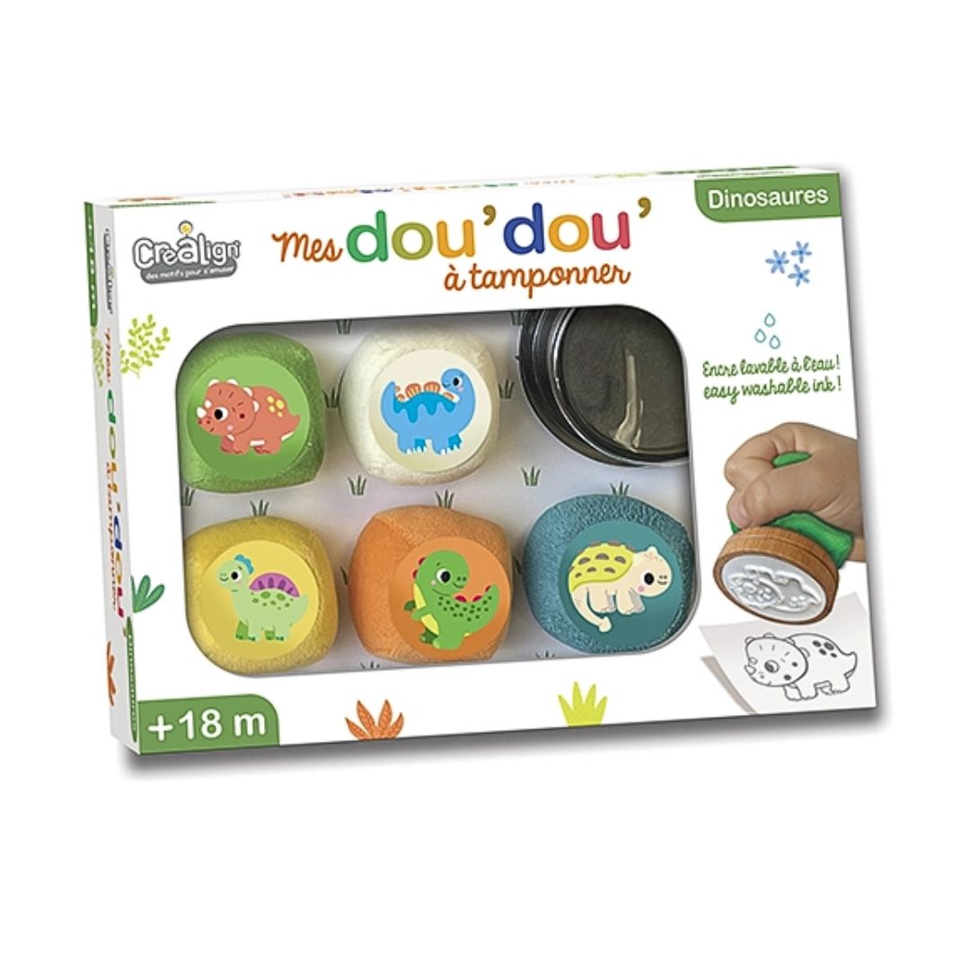 Meine ersten Stempel 'Dou'Dou - Die Dinosaurier' 18m+