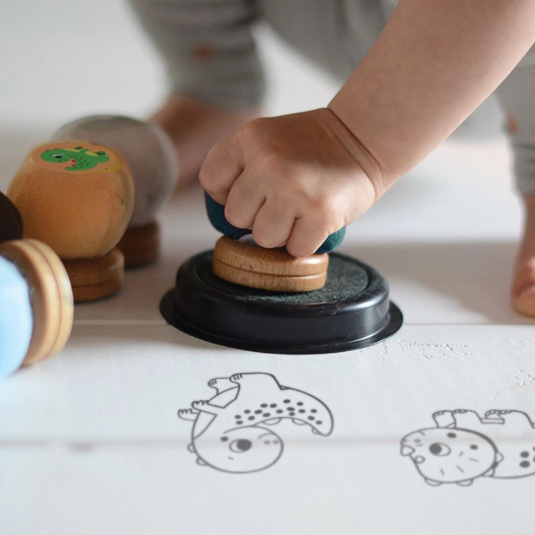 Meine ersten Stempel 'Dou'Dou - Die Dinosaurier' 18m+