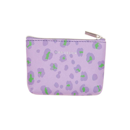 Etui Acid Leo flieder-neongrün