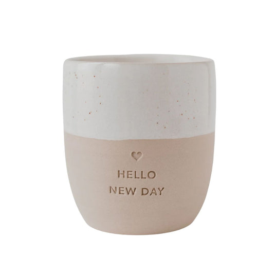 Becher Hello New Day
