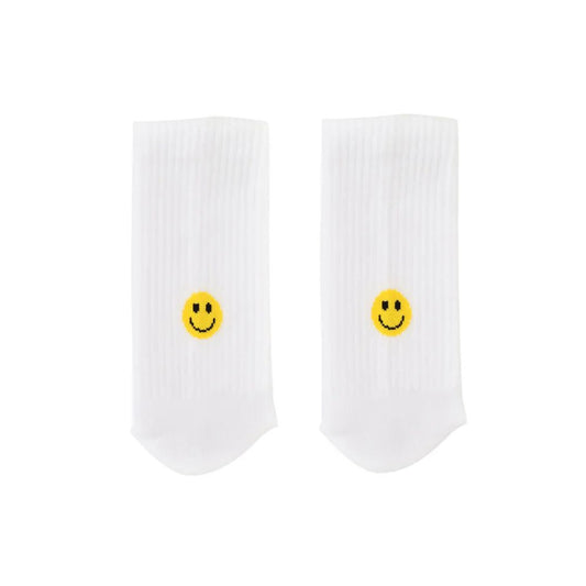 Socken Smiley gelb