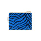 Damen Geldbörse Marie Zebra blau