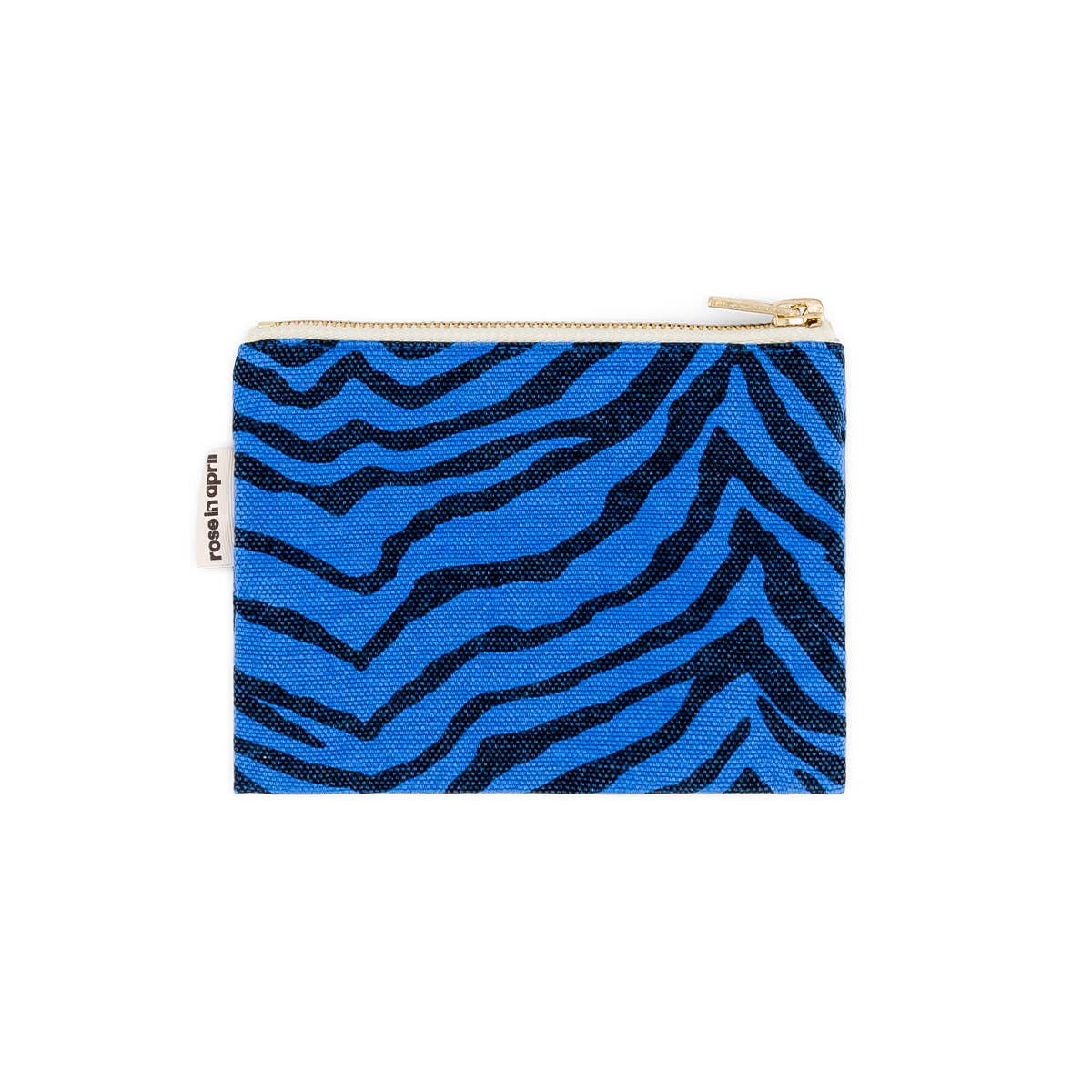 Damen Geldbörse Marie Zebra blau