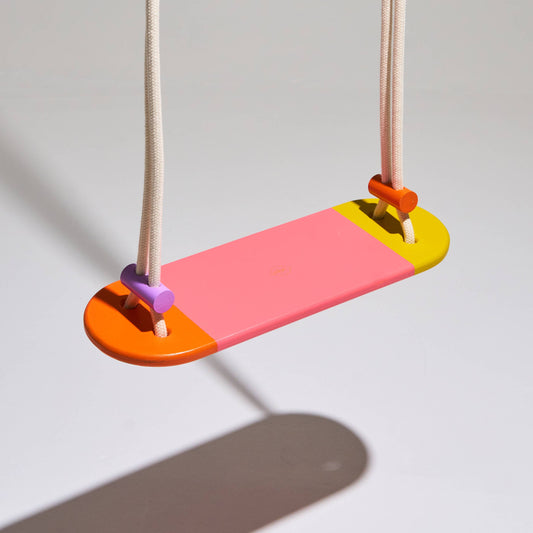 Indoor Schaukel 'Colorful' orange/korall/gelb