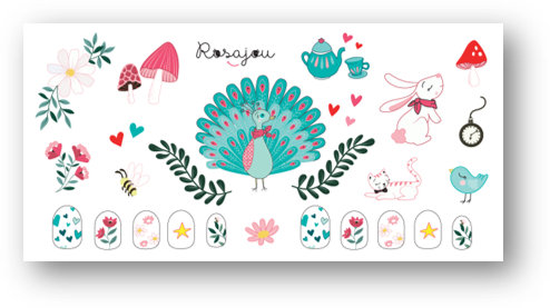 Disco x Cool Hübsche Nägel Kit