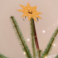 Sternförmige Christbaumspitze