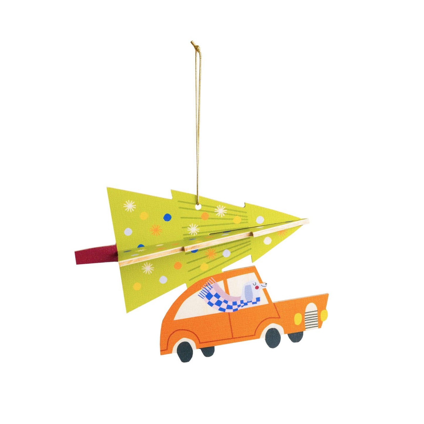 3D-Weihnachtsschmuck 'Weihnachtstrubel'