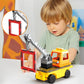 Magnetbausteine 3-in-1-Kran, Kipper, Leiterwagen