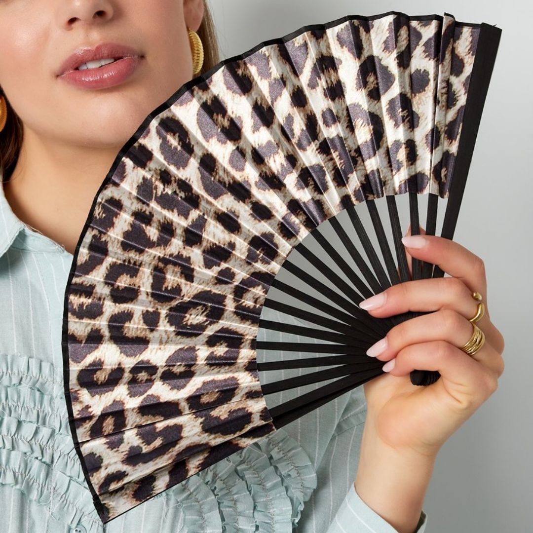 Fächer 'Leopard Print'