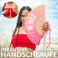 Damen Fächer 'I'M HOT' mit Farbverlauf rot/orange