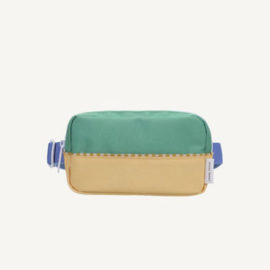 Fanny Pack Colorblocking gelb/grün