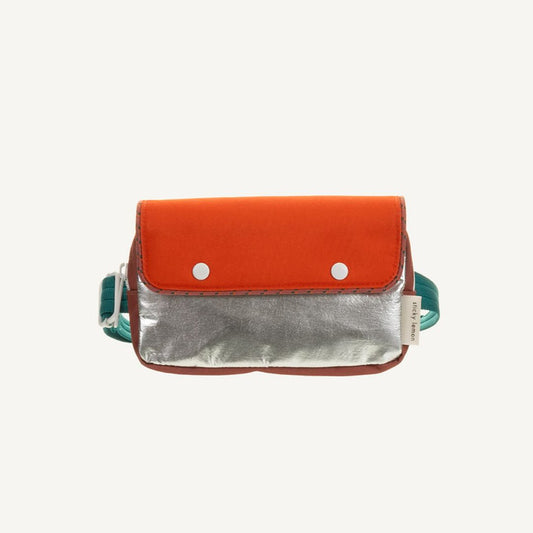 Fanny Pack kleine Brusttasche rugby red