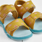 Farbwechselnde Sandalen